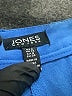 Jones New York Color Block Blue Casual Pants Size 8 - photo 7