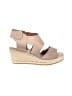 Eileen Fisher Tan Wedges Size 9 1/2 - photo 1