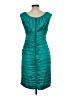 Coast 100% Polyester Teal Cocktail Dress Size 12 - photo 2