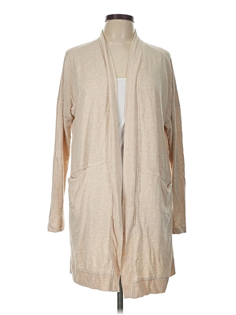 Pre-owned Soma Cardigan Sweater In Tan