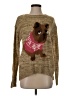 Rewind 100% Acrylic Tweed Brown Pullover Sweater Size S - photo 1