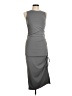 Shein Solid Gray Cocktail Dress Size 6 - photo 1