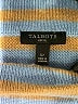 Talbots Stripes Blue Turtleneck Sweater Size Lg Petite - photo 7