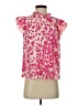 Shein Animal Print Pink Sleeveless Blouse Size 4 - photo 1