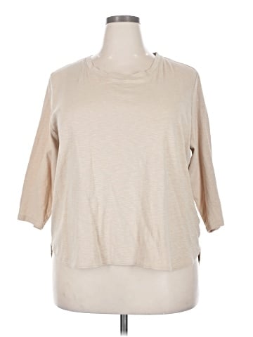 KIRKLAND Signature 3/4 Sleeve Top (view 1)