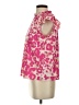 Shein Animal Print Pink Sleeveless Blouse Size 4 - photo 5