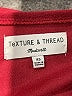 TeXTURE & THREAD Madewell Burgundy Long Sleeve Blouse Size XS - photo 4