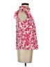 Shein Animal Print Pink Sleeveless Blouse Size 4 - photo 4