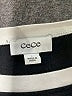 CeCe Black Short Sleeve Top Size L - photo 7
