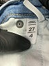Ann Taylor LOFT Stripes Blue Jeans Size 27 waist - photo 7