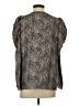Adrienne 100% Polyester Gray 3/4 Sleeve Blouse Size S - photo 2