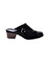 Teva 100% Leather Black Mule/Clog Size 8 1/2 - photo 1