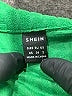 Shein 100% Polyester Green Long Sleeve Blouse Size 2 - photo 5