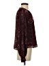 Evereve 100% Polyester Burgundy Long Sleeve Blouse Size S - photo 4