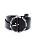 MICHAEL Michael Kors 100% Leather Black Leather Belt Size L - photo 1