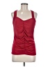 Carmen Carmen Marc Valvo Red Tank Top Size M - photo 1