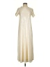 Rosetta Getty Metallic Ivory Cocktail Dress Size S - photo 1