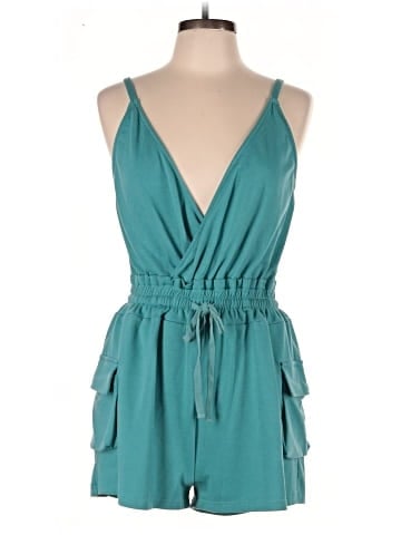 Blue Blush Romper (view 1)
