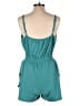 Blue Blush Solid Teal Romper Size L - photo 2