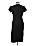 Nine West Solid Black Casual Dress Size L - photo 2