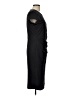 Nine West Solid Black Casual Dress Size L - photo 4