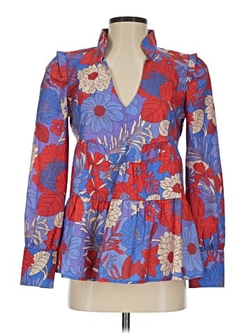 Tuckernuck Long Sleeve Blouse (view 1)