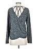 Cupshe Metallic Gray Pullover Sweater Size S - photo 2