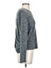 Cupshe Metallic Gray Pullover Sweater Size S - photo 4