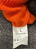 Unbranded 100% Polyester Orange Cardigan Size L - photo 7