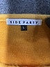 Side Party Yellow Pullover Sweater Size S - photo 7