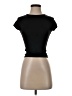 Zara Black Short Sleeve Turtleneck Size S - photo 1