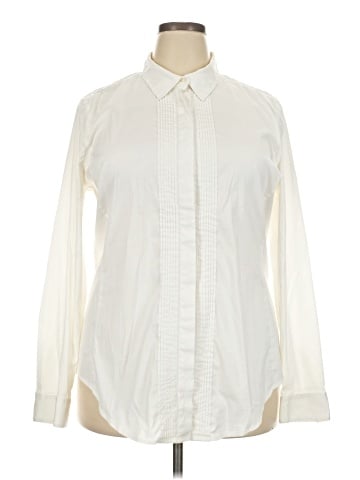 Ann Taylor Long Sleeve Blouse (view 1)