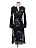 Assorted Brands Floral Black Cocktail Dress Size 1 - photo 1