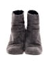 Stuart Weitzman 100% Leather Gray Black Ankle Boots Size 6 - photo 2