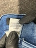 Express 100% Cotton Hearts Blue Jeans Size 10 - photo 9