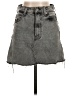 Mother Gray Denim Skirt Size 24 waist - photo 1