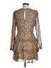 Trixxi 100% Polyester Animal Print Tan Cocktail Dress Size M - photo 2