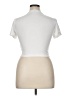 Unbranded 100% Polyester Ivory White Short Sleeve Turtleneck Size XL - photo 2