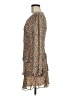 Trixxi 100% Polyester Animal Print Tan Cocktail Dress Size M - photo 5