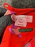 Stella McCartney 100% Viscose Red Orange Dress Size 8 - photo 3