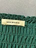 Max Studio 100% Polyester Green 3/4 Sleeve Blouse Size XS (estimated) - photo 7
