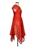 Maeve 100% Polyester Red Cocktail Dress Size 0 - photo 4