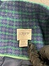 J.Crew Factory Store Plaid Teal Wool Blazer Size 12 - photo 6