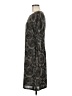 Nine West Paisley Gray Casual Dress Size M - photo 5