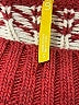 Lole Chevron-herringbone Red Pullover Sweater Size S - photo 8