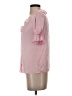 J.Crew 100% Polyester Pink Short Sleeve Blouse Size XS - photo 5