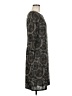 Nine West Paisley Gray Casual Dress Size M - photo 4
