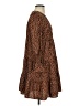 Pomander Place 100% Polyester Animal Print Brown Casual Dress Size S - photo 4