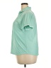 Mondetta Teal Short Sleeve Blouse Size XXL - photo 5