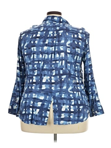 Per Se By Carlisle 3/4 Sleeve Blouse (view 2)